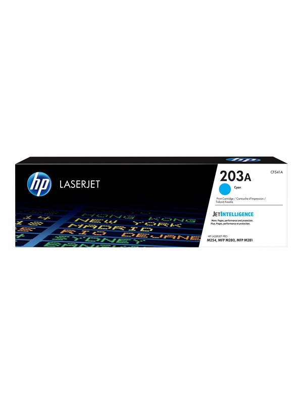 HP 203A / CF541A Syaani Toneri