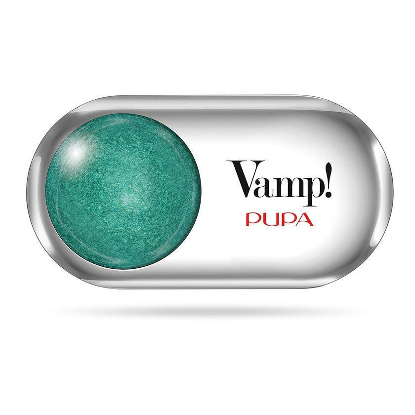 Pupa Vamp (kompakti luomiväri) 1,5 g - Sävy: 303 True Emerald - Wet & Dry