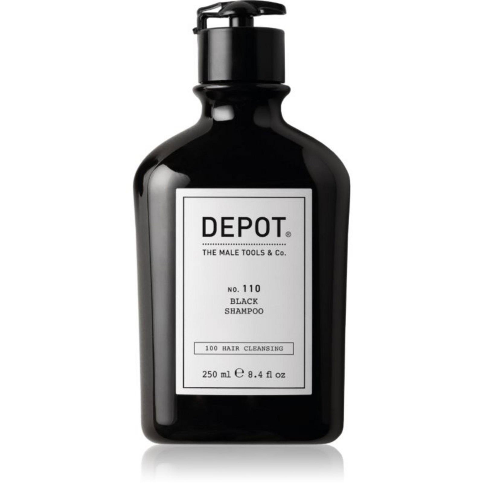 Depot Nro 110 Black Shampoo neutraloiva messinkiä 250 ml