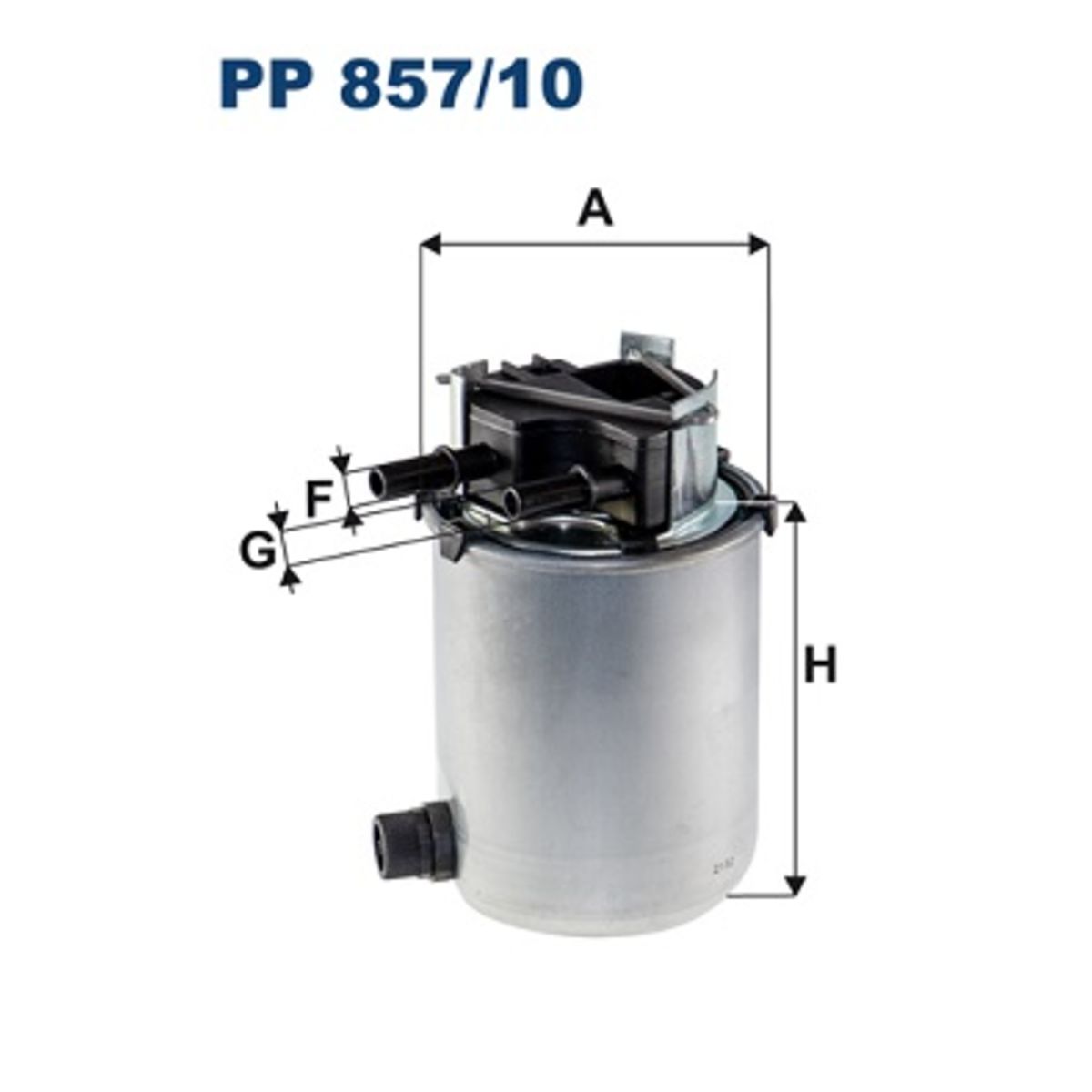 Polttoainesuodatin FILTRON PP 857/10
