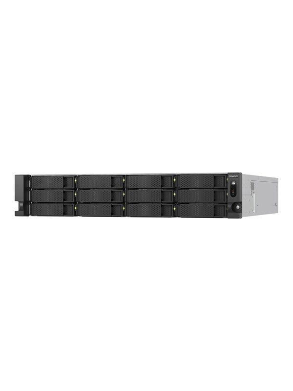 Qnap Ts-h1277axu-rp Nas Teline ( 2u ) Amd RyzenTM 7 32 Gb Ddr5 0 Tb Quts Hero Musta