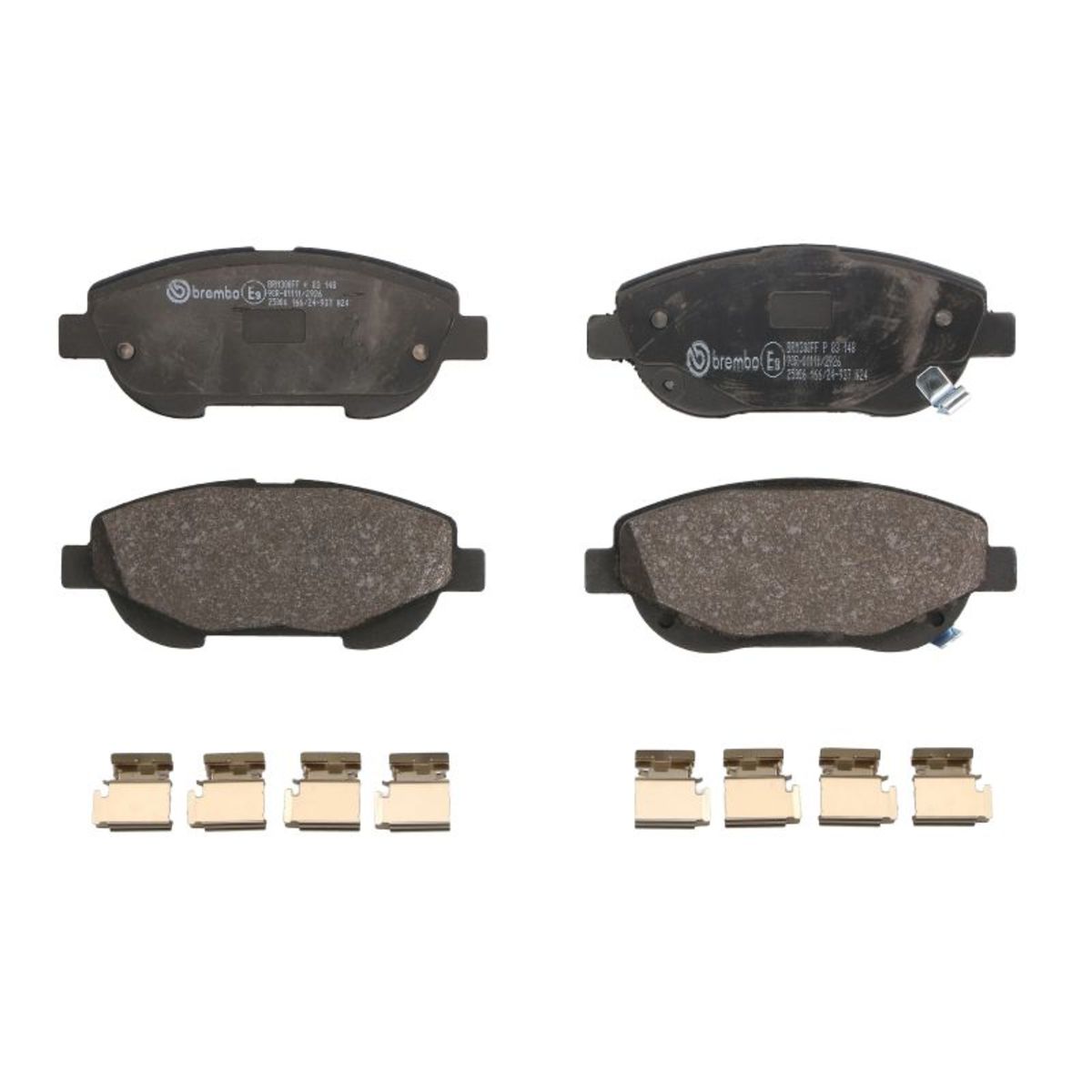 Jarrupalat, levyjarru BREMBO P 83 148