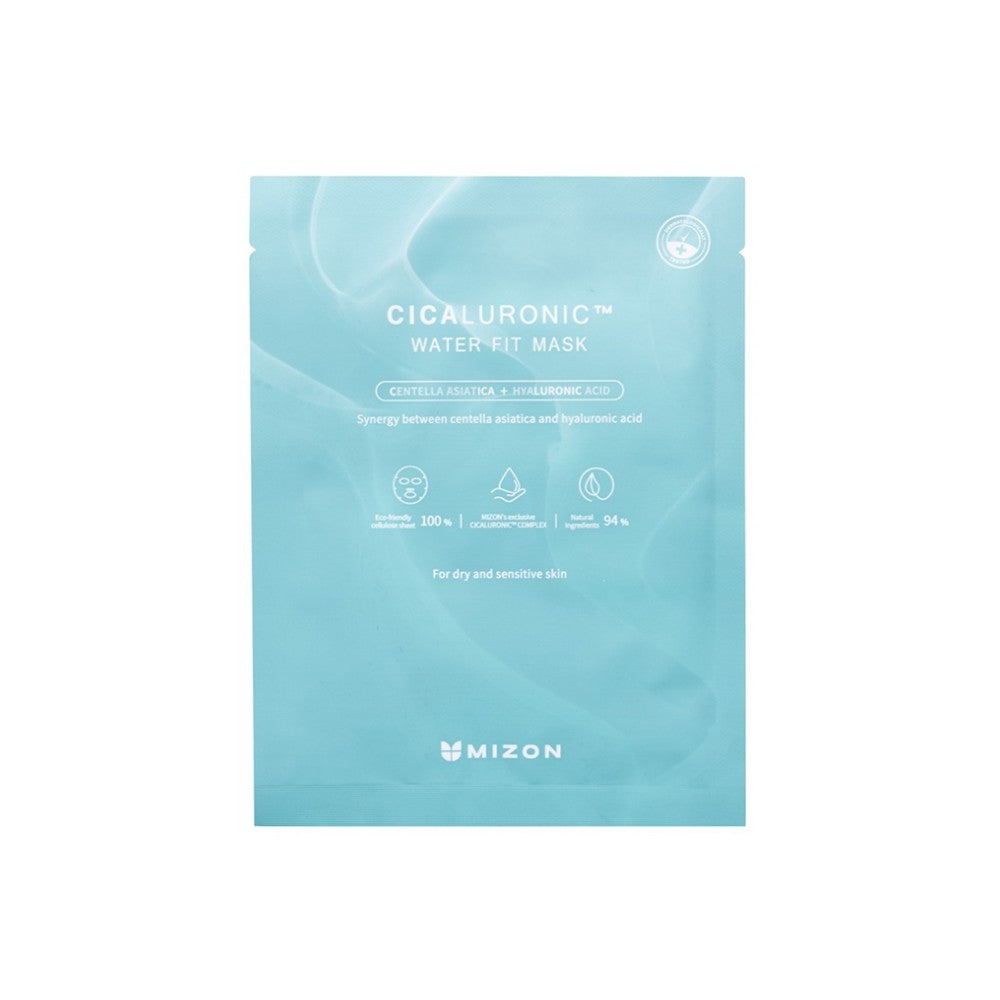 Mizon Kosteuttava kasvonaamio hyaluronihapolla Cicaluronic (Water Fit Mask) 24 g