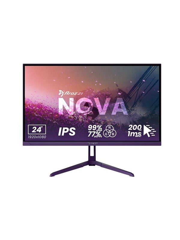 24" Arozzi Nova (Purple) 24″ computer monitor