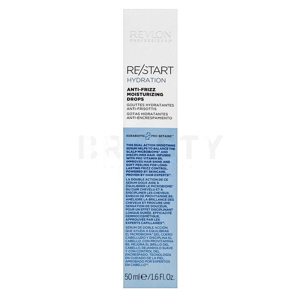 Revlon RE/START Hydration Anti-Frizz Drops - kosteuttava hiusseerumi tippoina, 50 ml