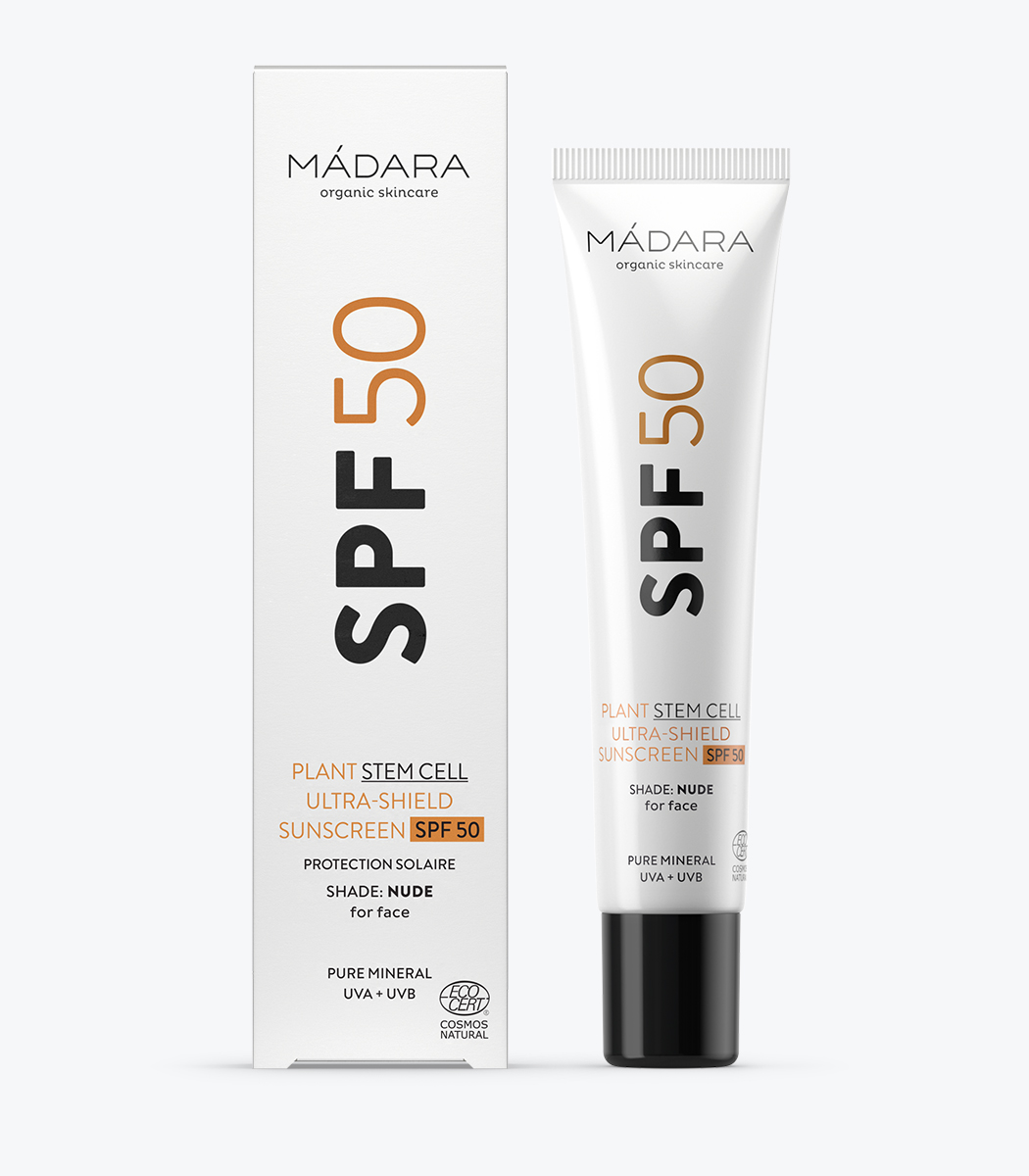 Madara SPF50 Plant Stem Cell aurinkosuojavoide 40ml
