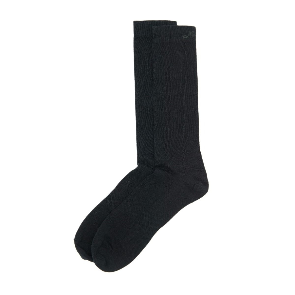 Lundhags Merino Liner Sock High, vaellussukat, musta