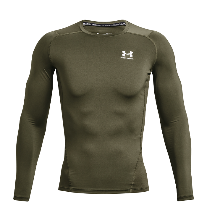 Under Armour M's Heatgear Armour Comp Long Sleeve Marine Od Green