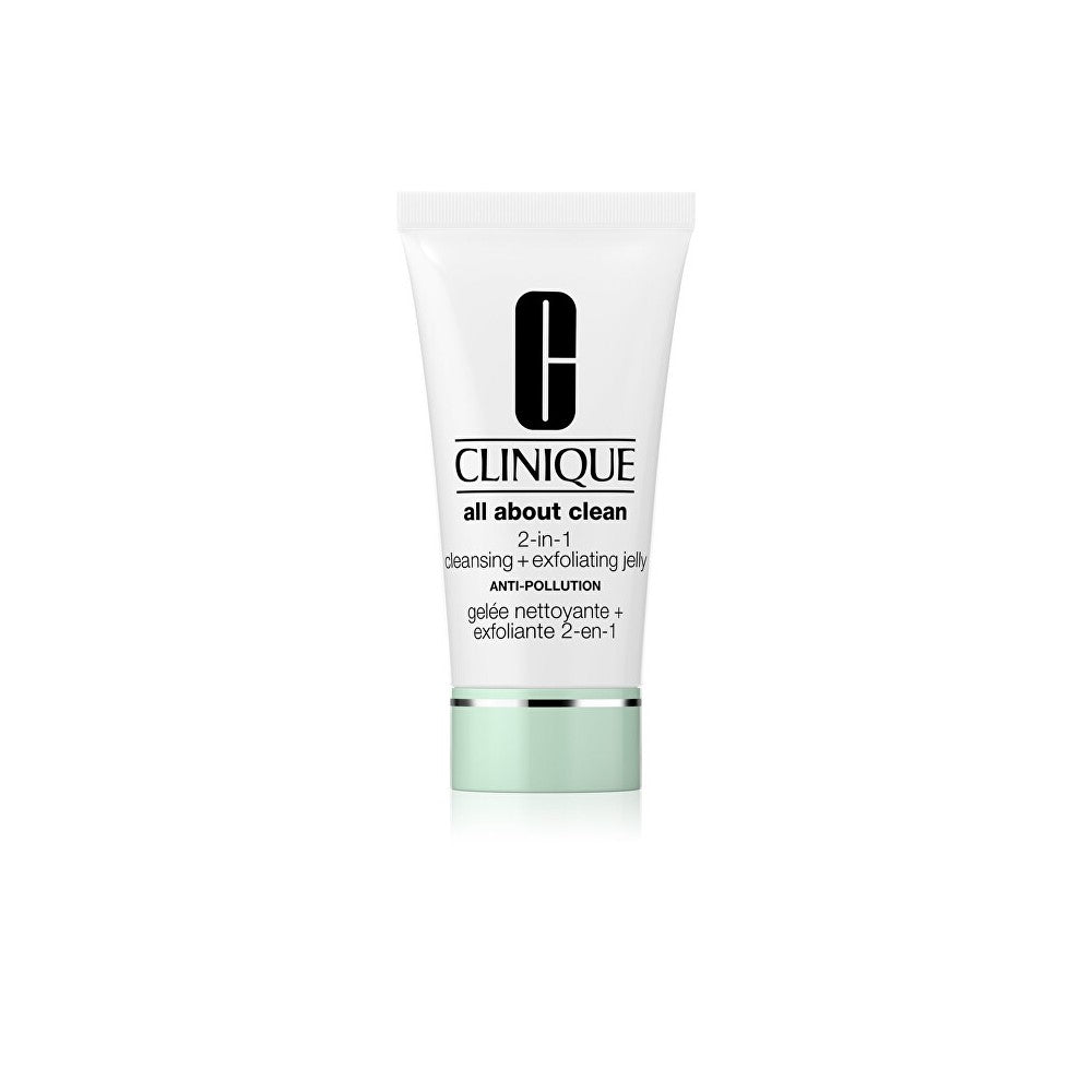 Clinique Kaikki Tietoja Clean 2-in-1 kuoriva puhdistusgeeli 150 ml