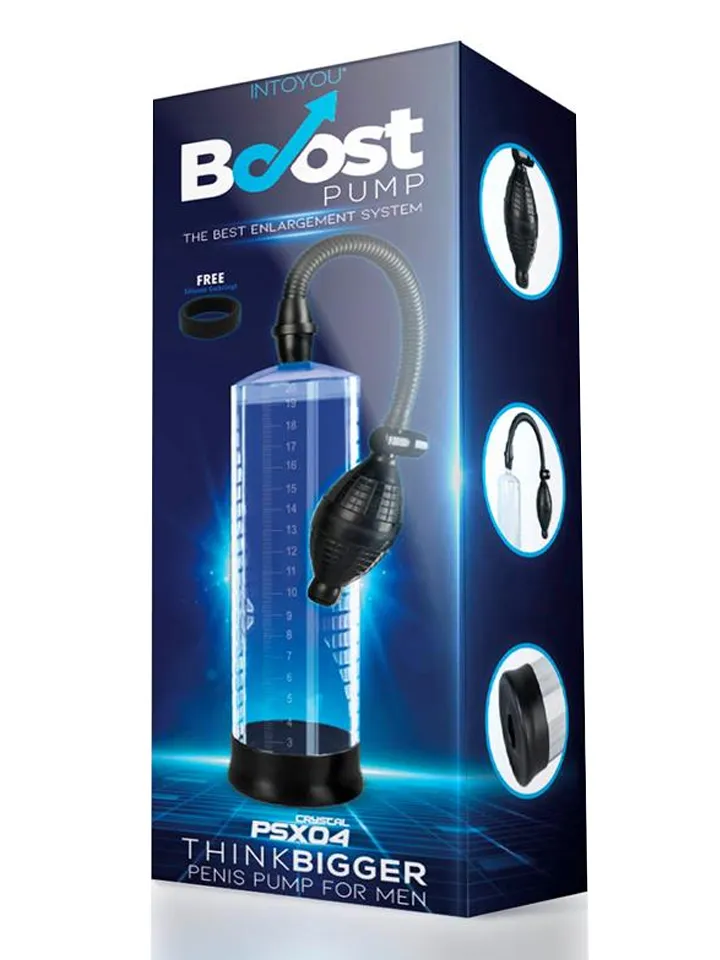 Boost Manual Penis Pump Crystal Penispumppu