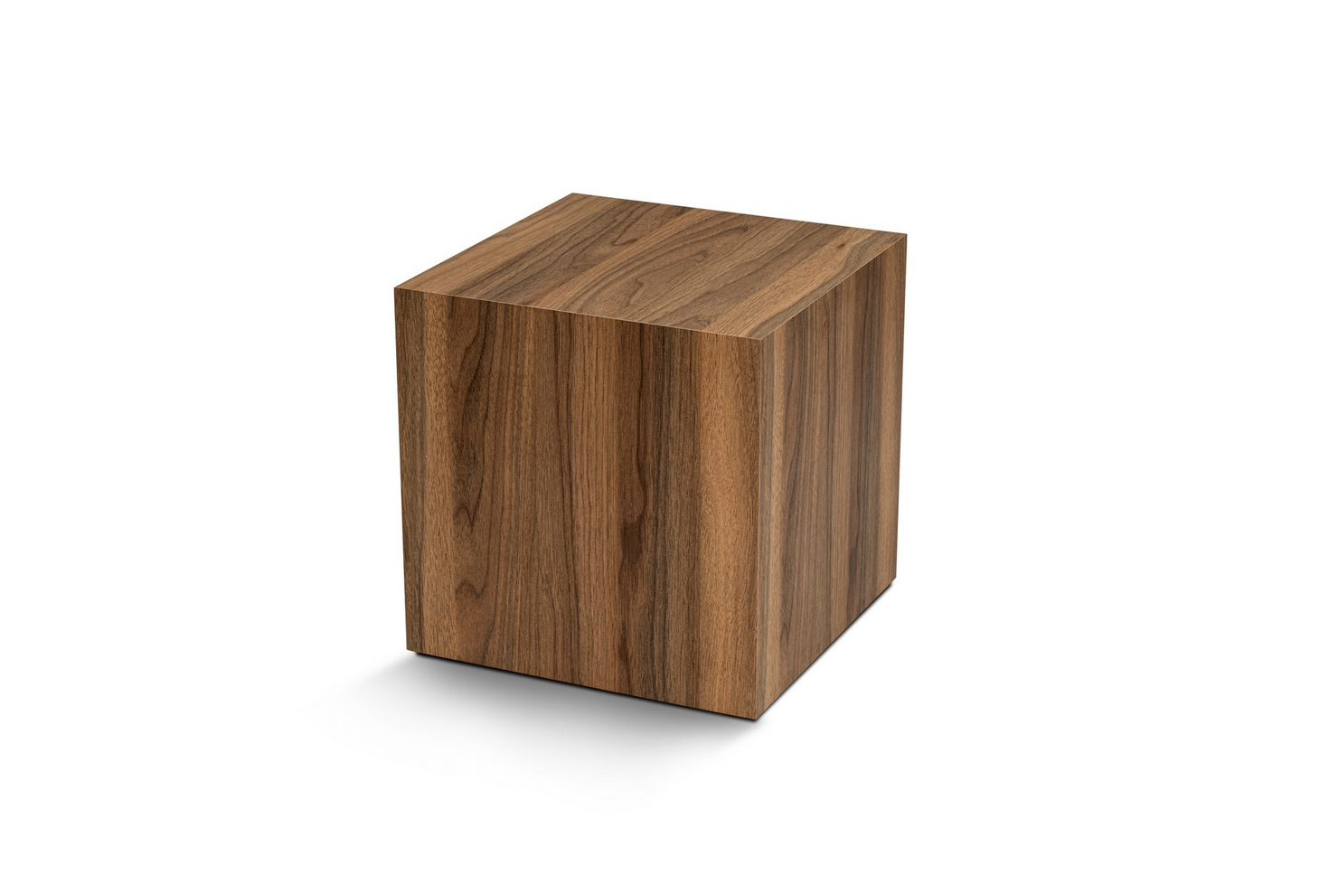 Moderni sivupöytä, Venezia-pähkinä, 45 x 50 x 45 cm | 100 % MDF, 18 mm paksu | Tyylikäs ja käytännöllinen design