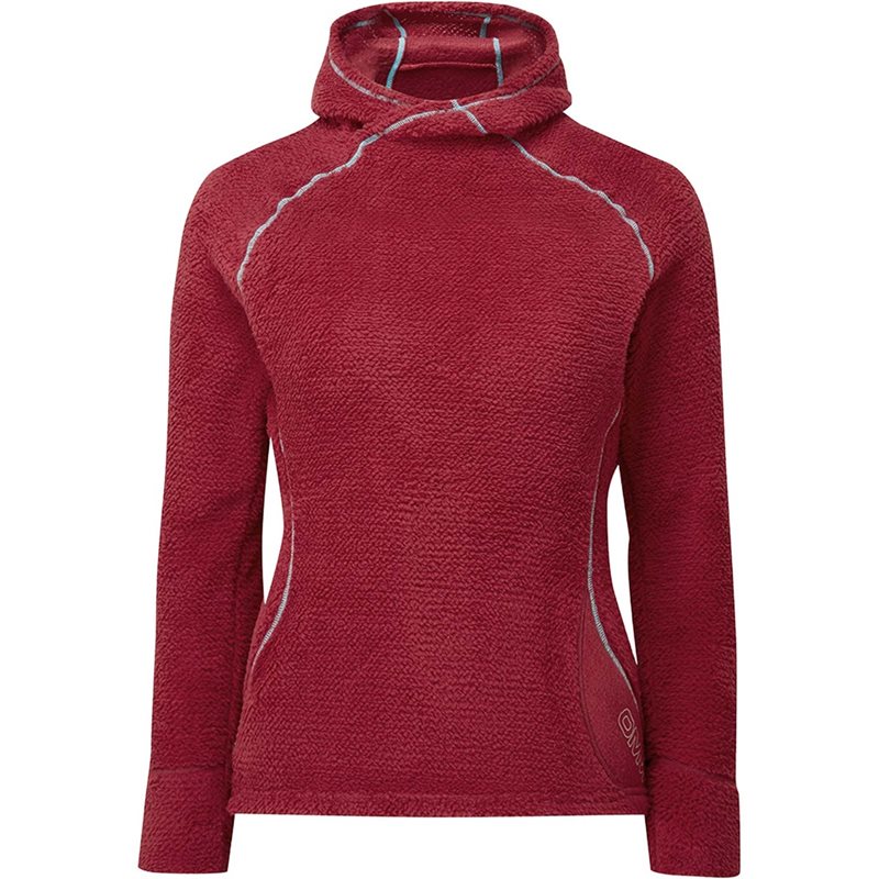 OMM Core+ Hoodie W Dark Red - S