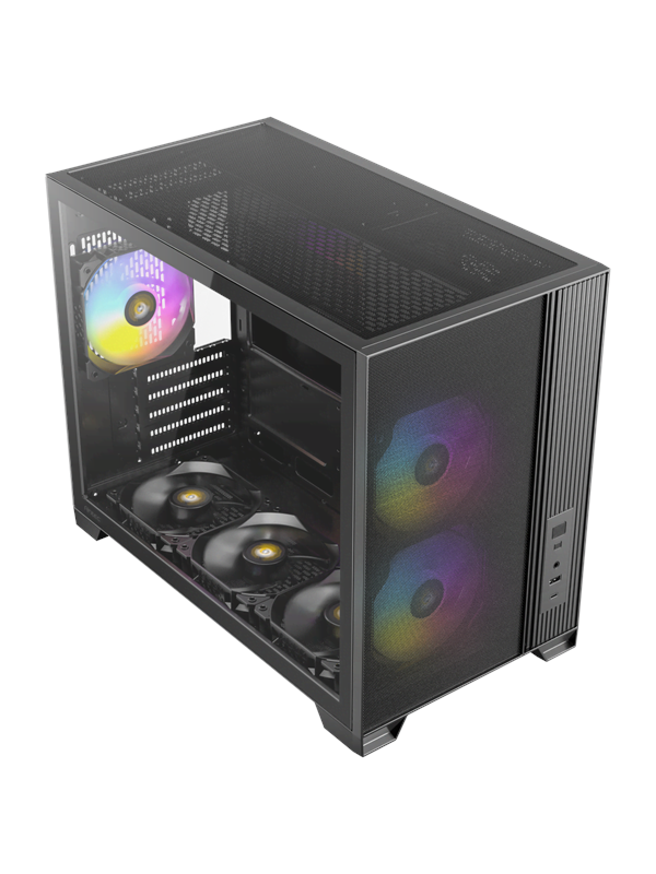 Antec FLUX M - Kotelot - Minitower - Musta