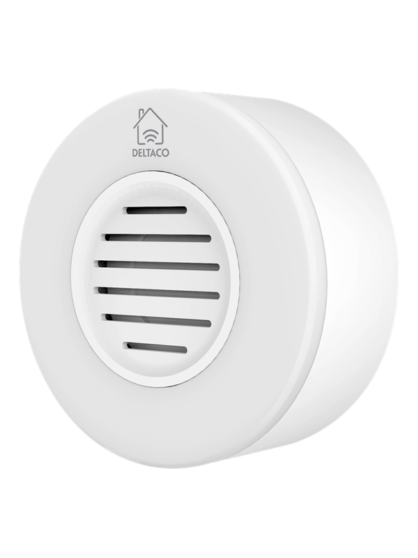 DELTACO SMART HOME WiFi siren, white