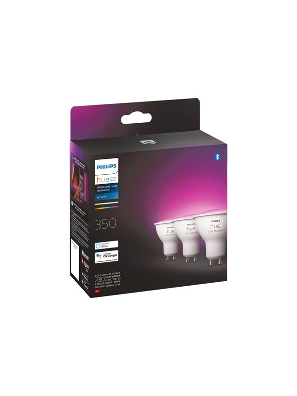 Philips Hue Väri GU10 Spotlight - 3-Pack