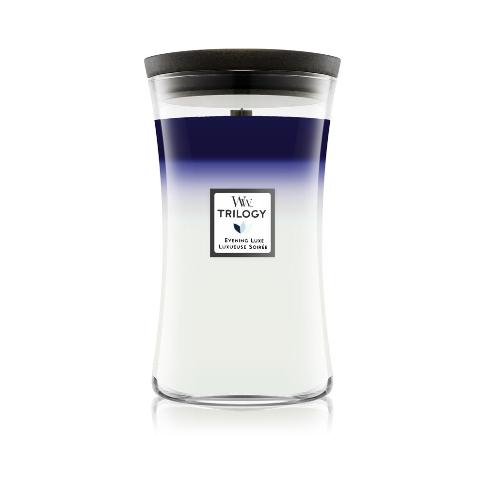 Woodwick Evening Luxe Trilogy -maljakko - 609,0 g