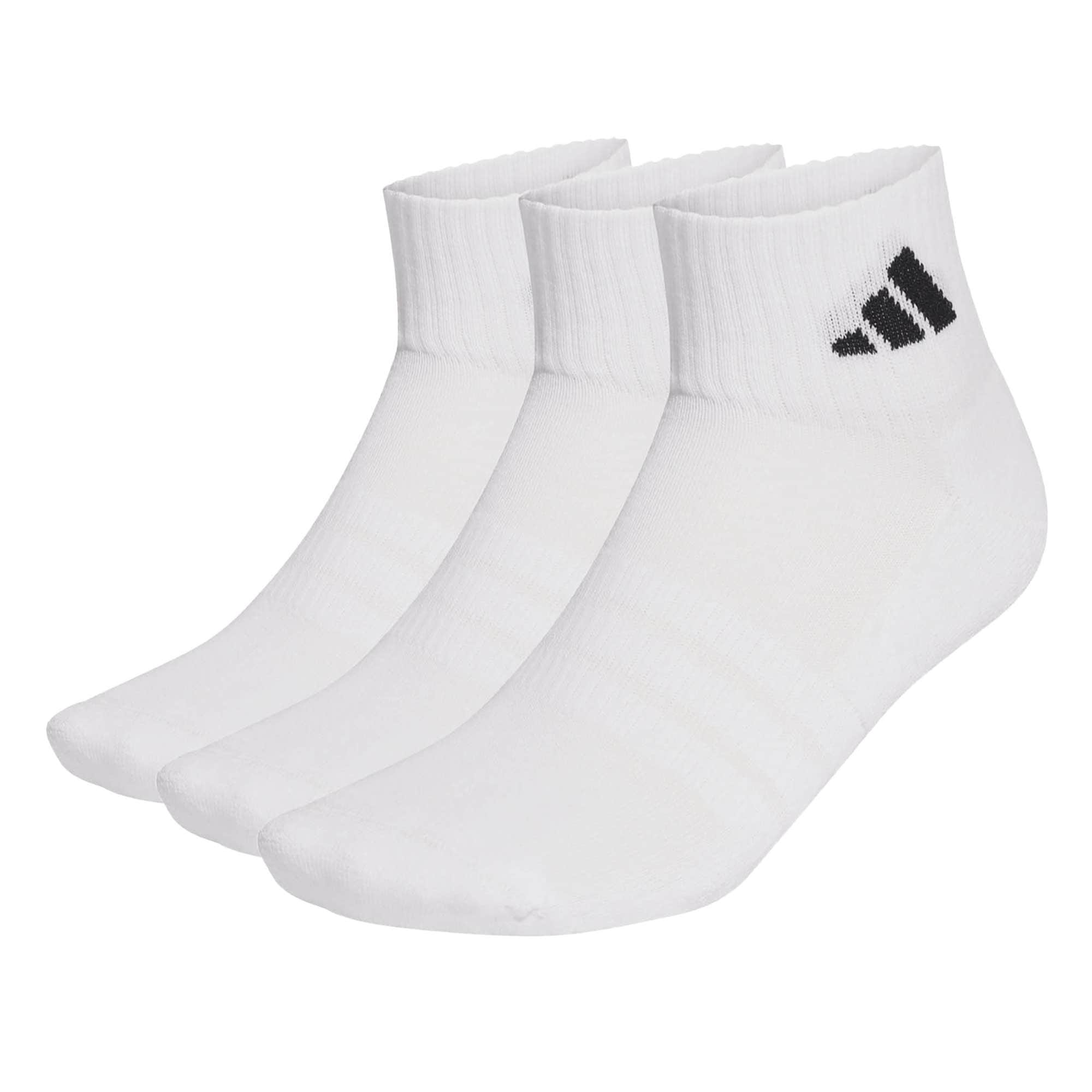 ADIDAS PERFORMANCE Urheilusukat 'CUSHIONED ANKLE SOCKS 3 PAIR'  musta / valkoinen