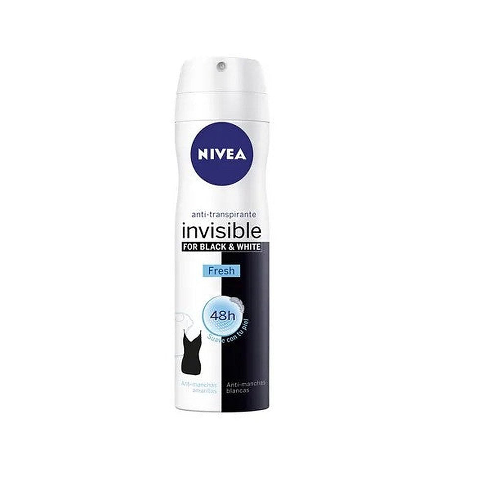 Nivea Invisible White and Black Fresh Spray 200 ml
