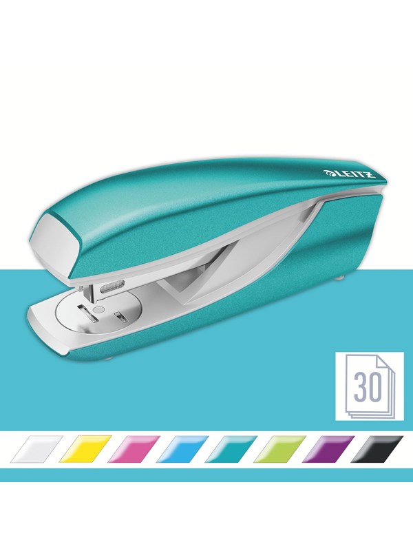 Leitz Stapler 5502 30 sh. WOW Ice Blue