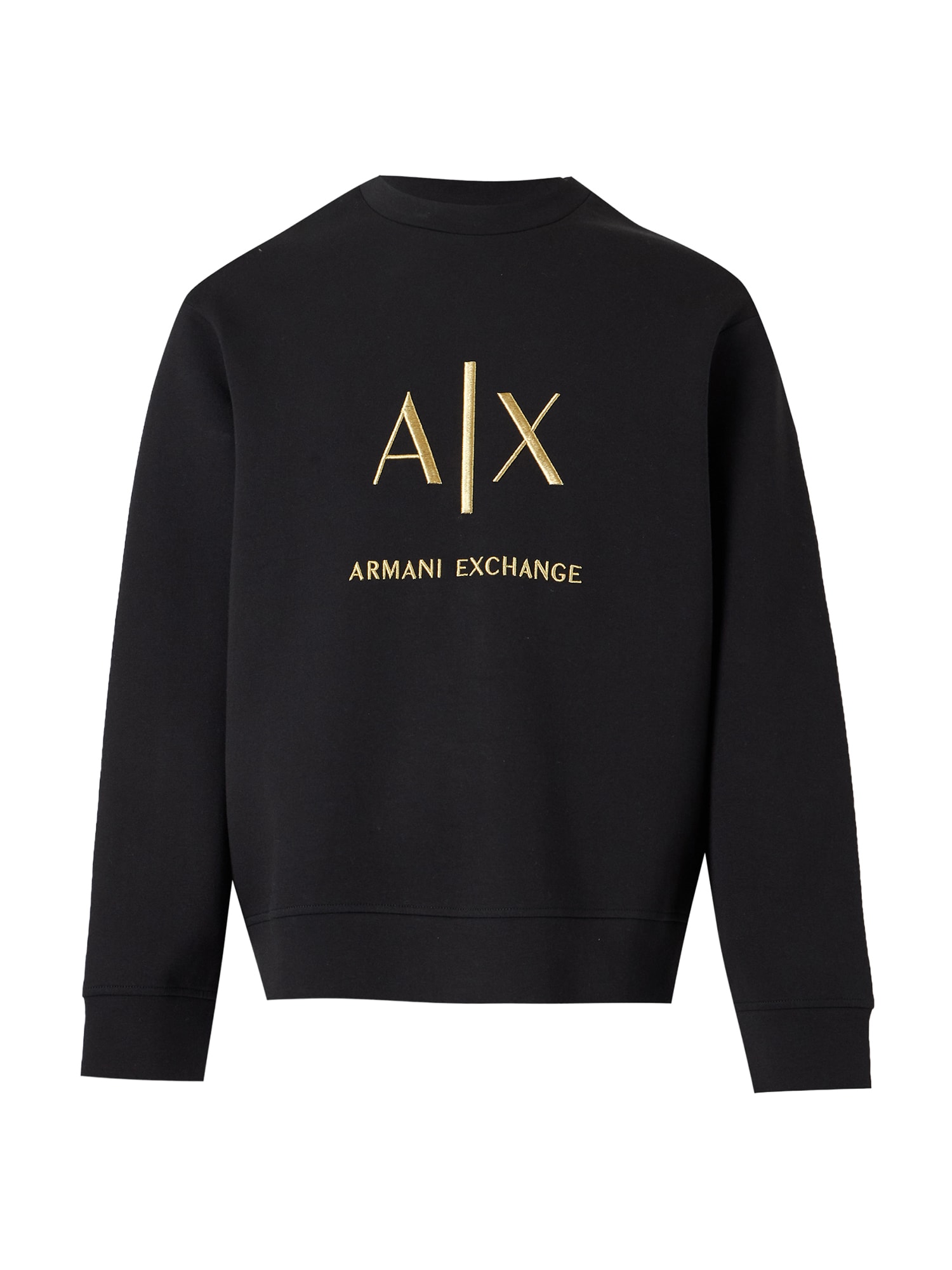 ARMANI EXCHANGE Collegepaita kulta / musta