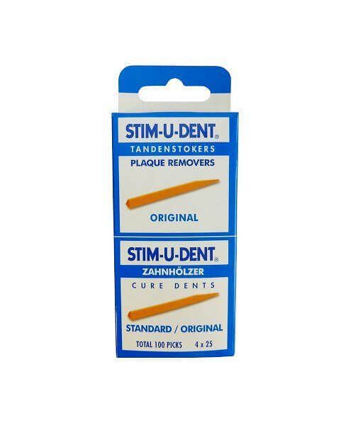 Hammastikut stim-u-dent j&j 4x25 kpl