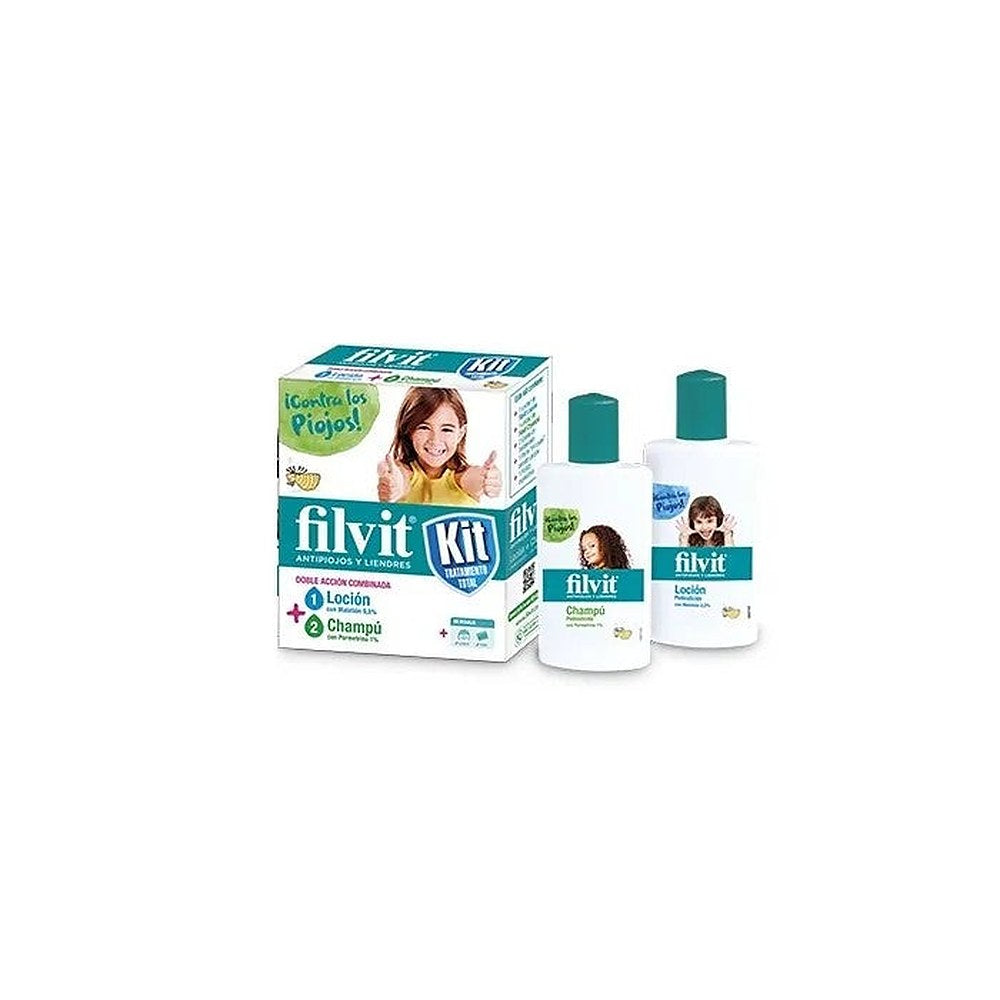 Filvit Anti-lic Lotion 100ml Setti 2 kpl