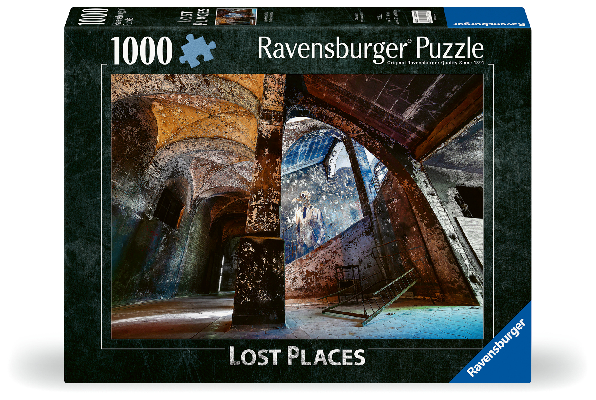 Lost Places, Alpenhaus Graffito Beelitzer Puzzle 1000 palaa, Ravensburger