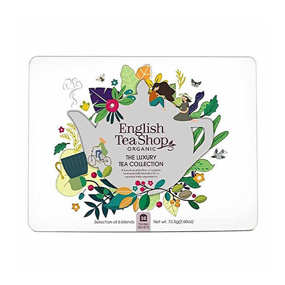 English tea shop Ylellinen peltikokoelma, 36 pussia