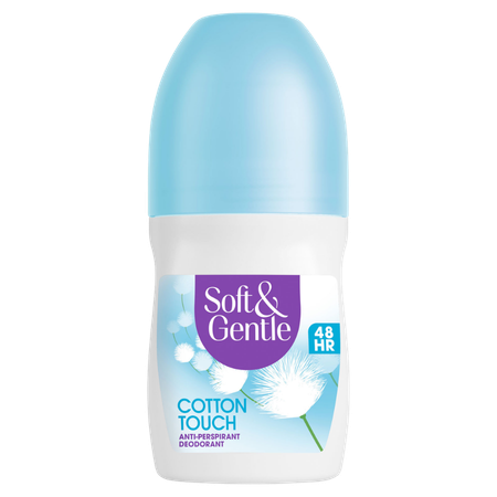 Soft & Gentle Cotton Touch Deodorante Antitraspirante Roll On - 50 ml
