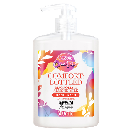 Cussons Creations Antibac Magnolia & Mantelimaito Käsisaippua - 500 ml