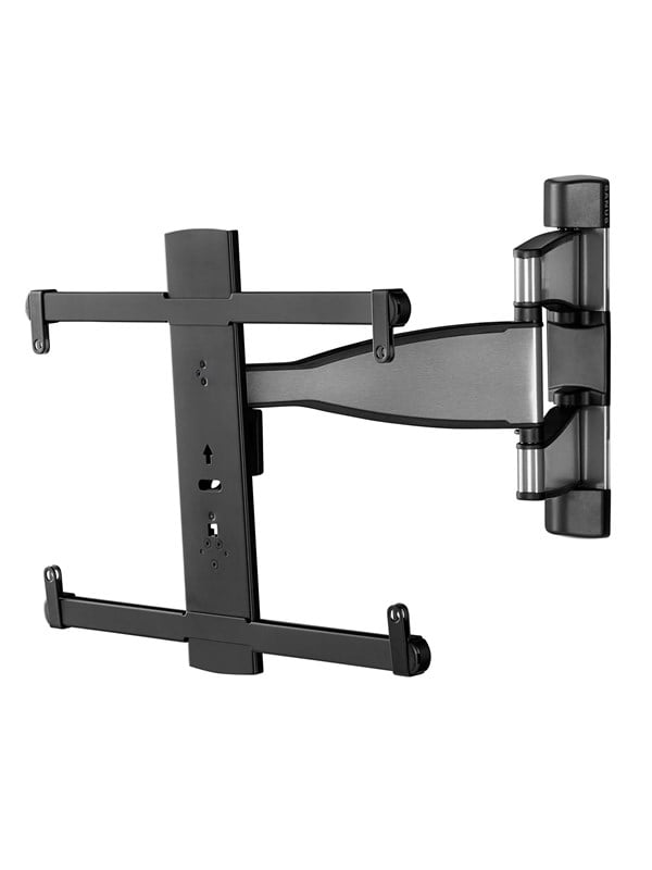 SANUS VMF720-S2, 100 x 100 mm, 400 x 400 mm, -15 - 5°, -60 - 60°, Terästä, Musta, Hopea