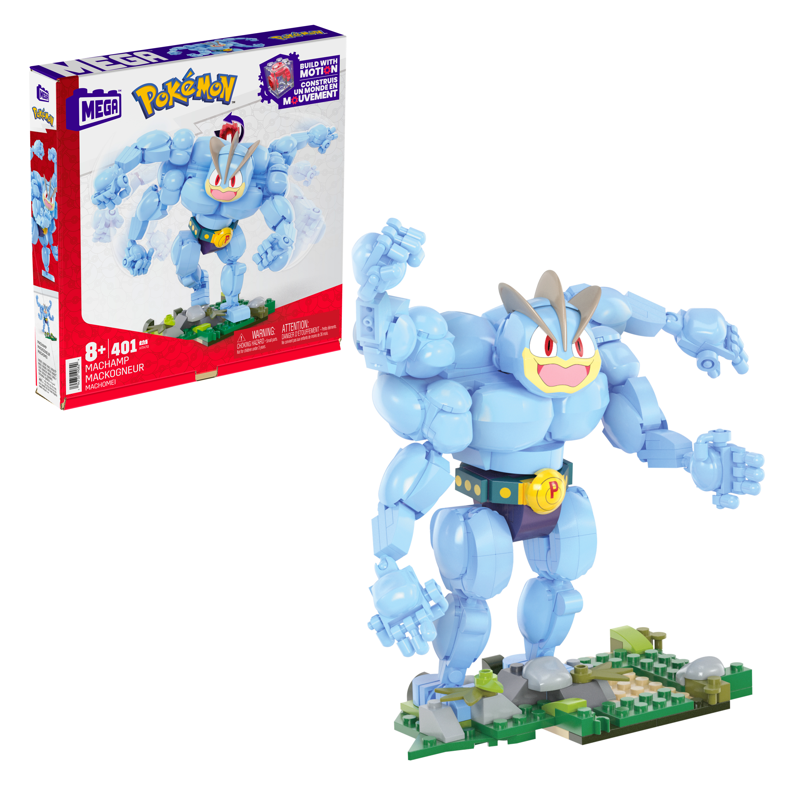 Mega Pokémon Machamp Building Set – 399 Pcs