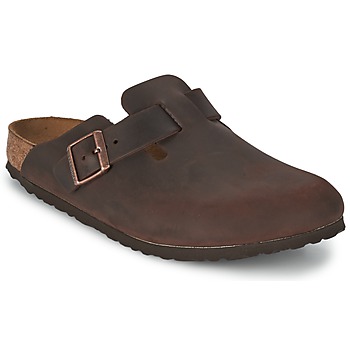 Birkenstock Boston Natural Leather Oiled Narrow Habana
