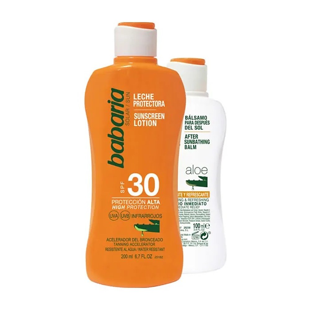 Babaria Sun Cream Lotion Spf30 200 ml setti 2 kpl