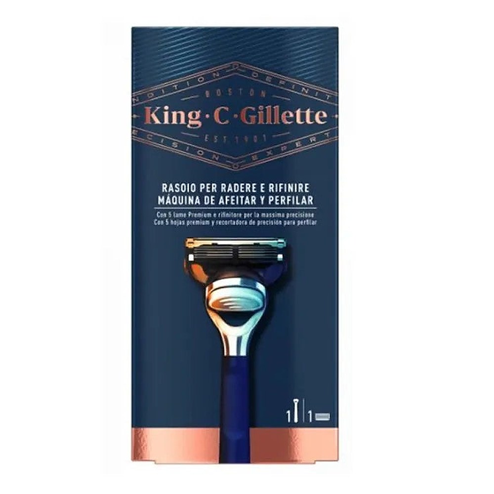 Gillette King Razor parranajoon ja trimmaamiseen