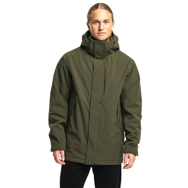 Tenson Blaze Jacket Men Sump Oil - XL