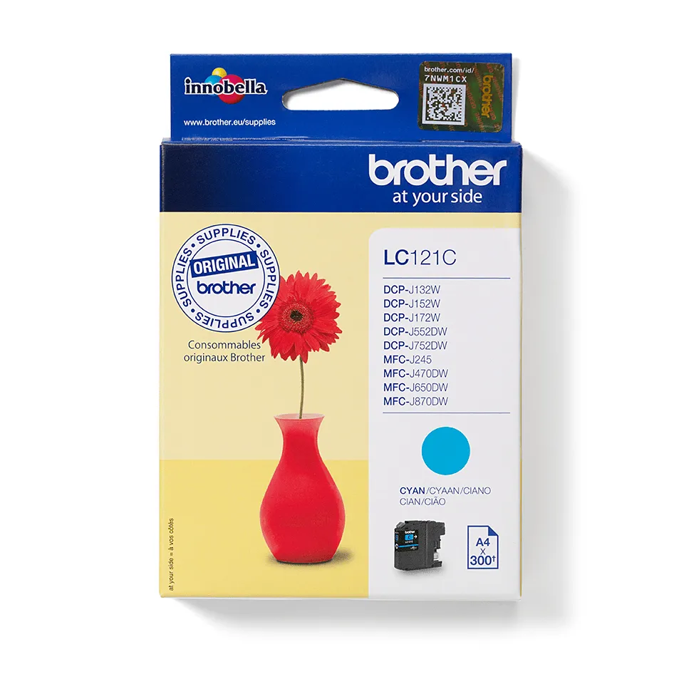 Brother Muste Syaani Lc121c - Dcp-j752dw