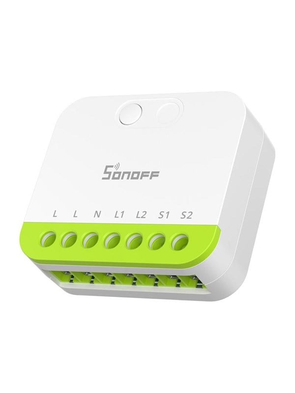 Sonoffin kaksikanavainen minikytkin Sonoff MINI-ZB2GS ZigBee
