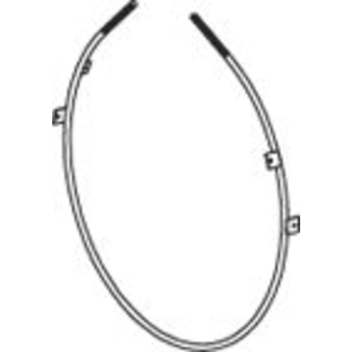 Kiinnitin, äänenvaimentaja DINEX 80940