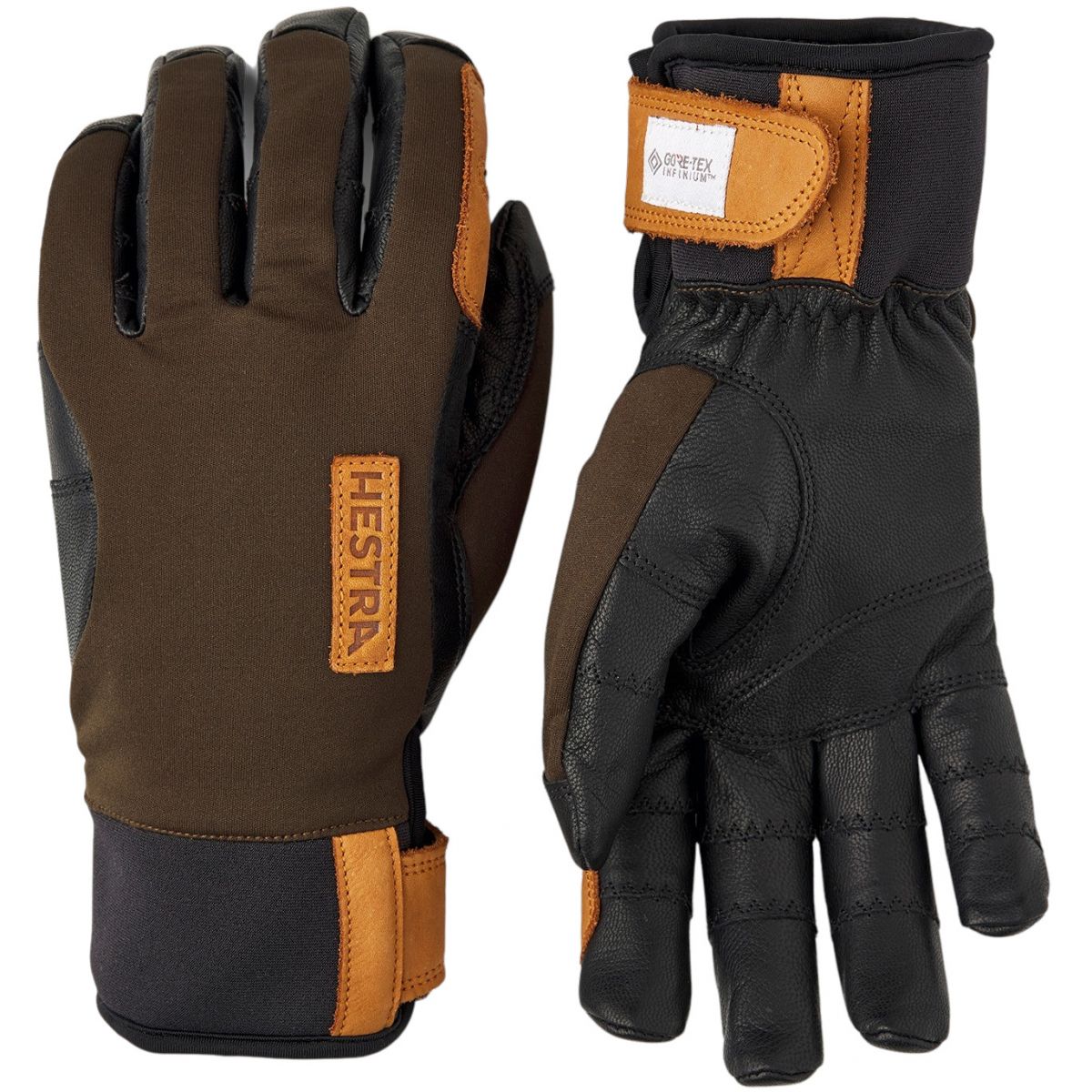 Hestra Ergo Grip Active Wool Terry, käsineet, tummanvihreä/musta