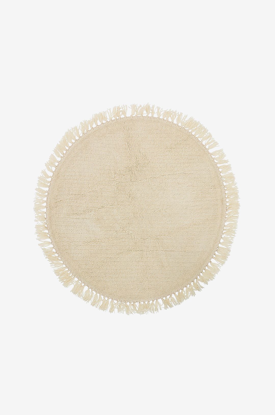 Bloomingville Lenea-villamatto - halkaisija 110 cm