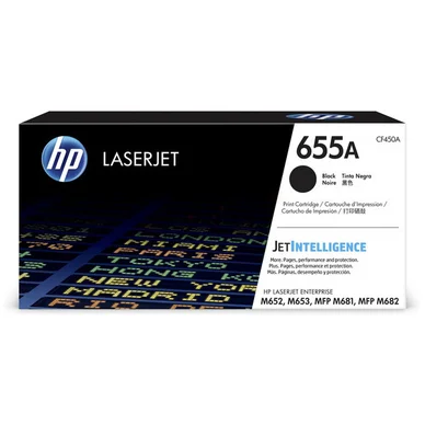 HP 655A-laservärikasetti, musta