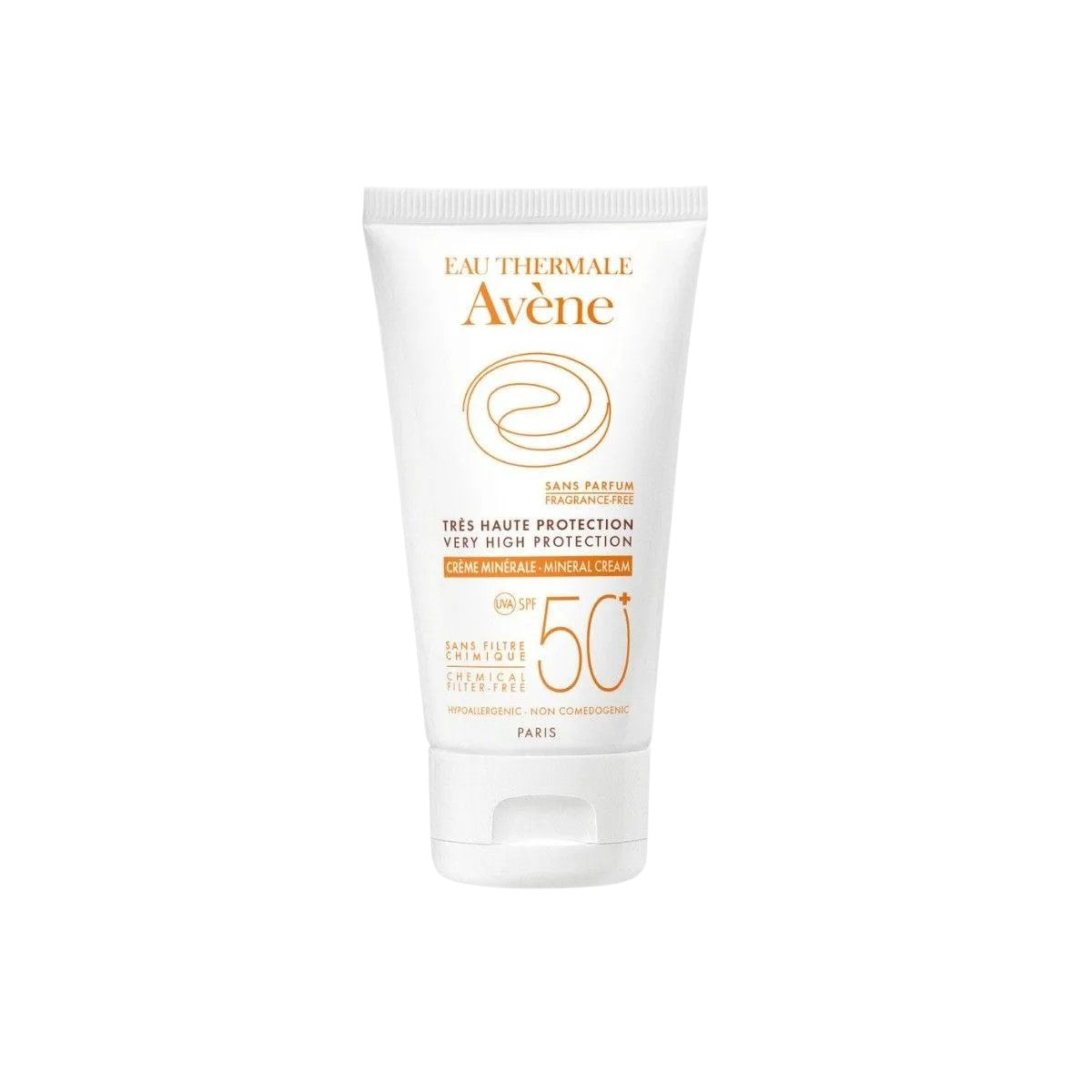 Avène Solaire Minéral SPF50+ Erittäin suojaava voide 50 ml