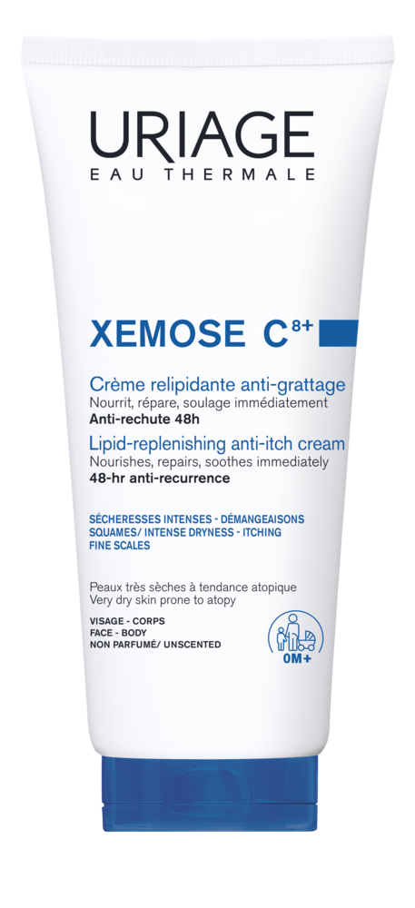 Uriage Xemose C8+ Lipid-Replenishing Anti-Itch cream 200 ml