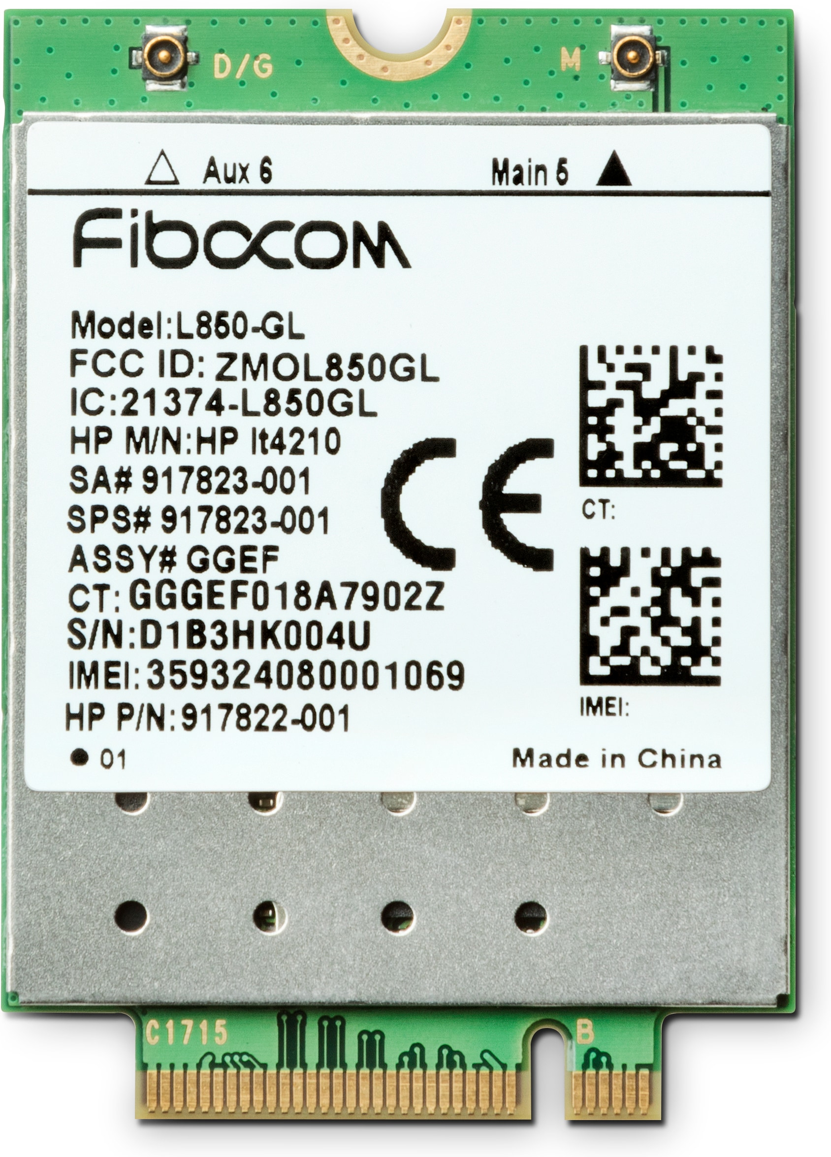 HP XMM 7360 - LTE - M.2