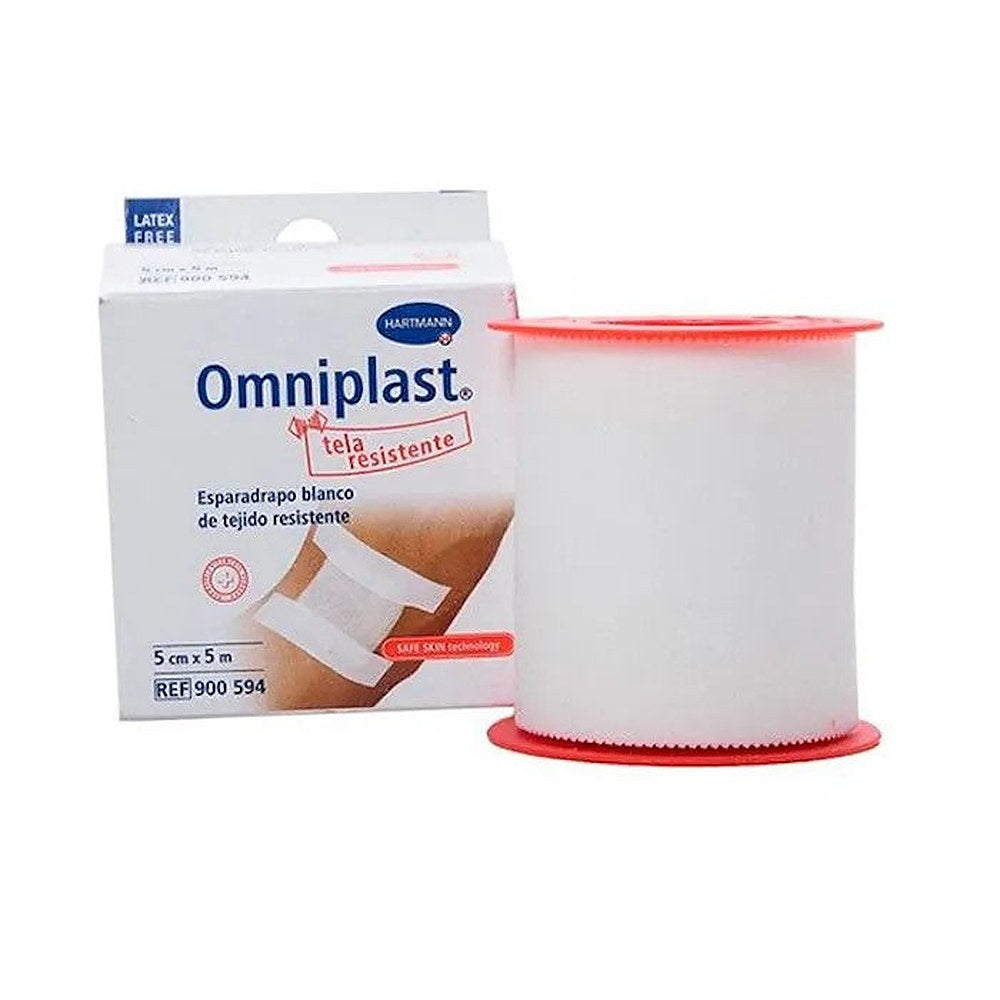 Hartmann Omniplast valkoinen teippi 5cmx5m