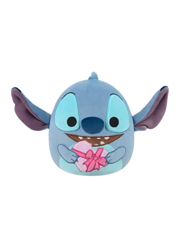 Squishmallows 20 cm Disney Stitch sydämen kanssa