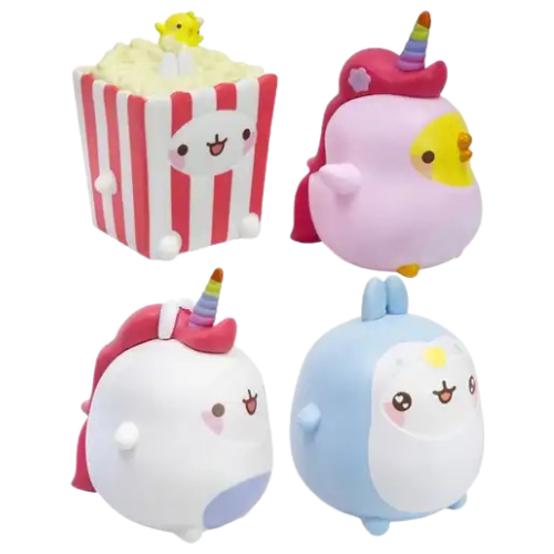 Molang MiniQ’s Popcorn Box Edition Miniatyyri­keräilyhahmo – 7 cm
