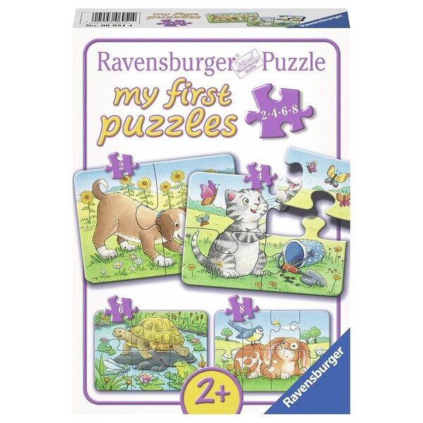 Ravensburger Cute Pets 2/4/6/8p