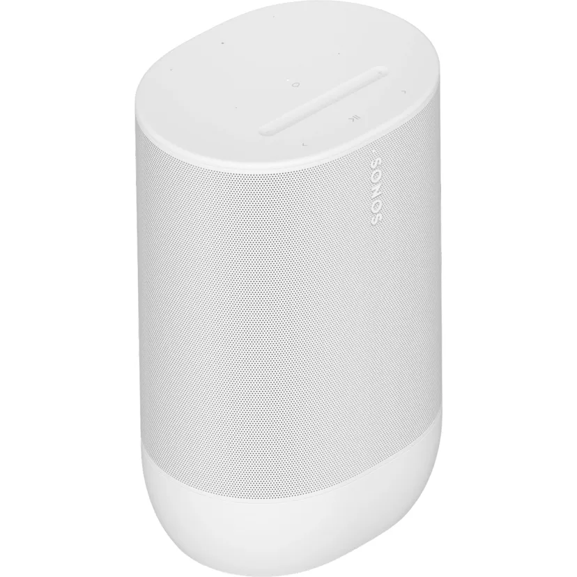 Sonos Move 2, Langallinen & langaton, USB Type-C, Kannettava stereokaiutin, Valkoinen, Kosketus, Pudotuksenkestävä, Iskunkestävä, Vedenkestävä